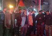 تجمع مردم قزوین در حمایت از پاسخ سخت سپاه پاسداران