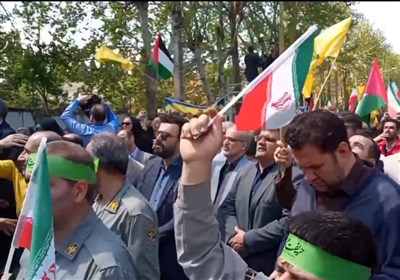 حمایت مردم استان گلستان از عملیات غرورآفرین وعده صادق