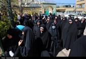 تجمع طلاب و روحانیون در حمایت از عملیات سپاه علیه رژیم صهیونیستی - همدان