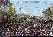 تجمع مردم کردستان در حمایت از عملیات سپاه علیه اسرائیل