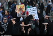 تجمع مردم همدان در حمایت از عملیات سپاه علیه رژیم صهیونیستی