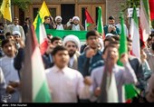 تجمع مردم کاشان در حمایت از پاسخ کوبنده سپاه + فیلم