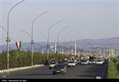 راهپیمایی خودرویی مردم قم در حمایت از عملیات سپاه علیه رژیم صهیونیستی