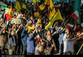 تجمع مردم یزد در حمایت از عملیات سپاه علیه رژیم صهیونیستی
