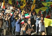 تجمع مردم یزد بابت انتقام قاطع سپاه از صهیونیست‌ها