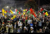تجمع مردم مازندران در حمایت از عملیات سپاه علیه رژیم صهیونیستی