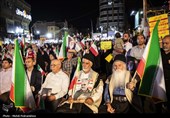 تجمع مردم اهواز و اصفهان در حمایت از عملیات سپاه علیه رژیم صهیونیستی