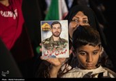 تجمع مردم اهواز در حمایت از عملیات سپاه علیه رژیم صهیونیستی