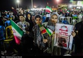 تجمع مردم بندرعباس در حمایت از عملیات سپاه علیه رژیم صهیونیستی
