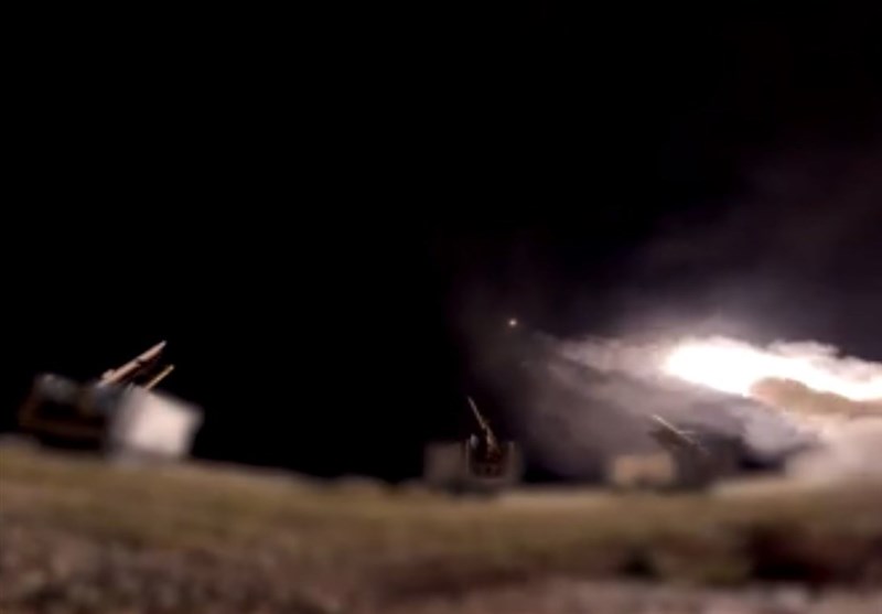 فیلم شلیک موشک‌های کروز سپاه در عملیات وعده صادق