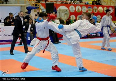 مسابقات کاراته قهرمانی کشور در همدان