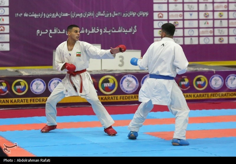 معرفی نفرات برتر رده سنی جوانان در کاراته قهرمانی کشور