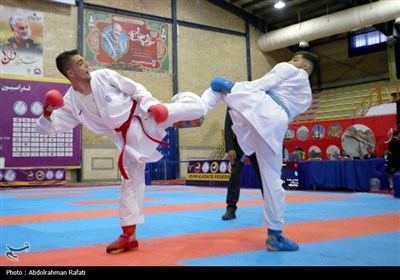 میزبانی موفق همدان در مسابقات کاراته قهرمانی کشور