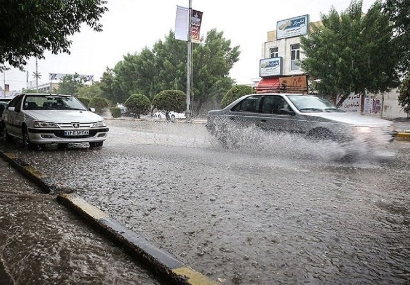 روستای کاروان قشم رکوردار بارش باران