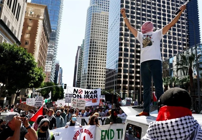 Pro-Palestinian Protesters Disrupt Traffic in US Cities over Israeli War on Gaza (+Video)