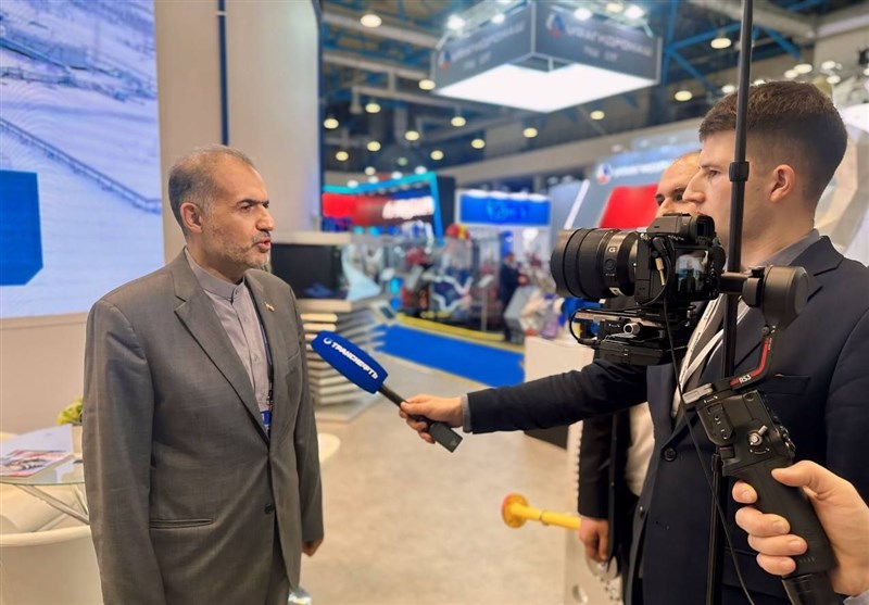 Посол Ирана в  оссии посетил иранские компании, присутствующие на  оссийской международной выставке «НЕФТЕГАЗ-2024»