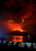 Hundreds Evacuated After Indonesia’s Ruang Volcano Erupts