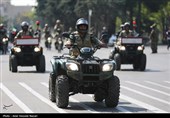 رژه روز ارتش در قزوین
