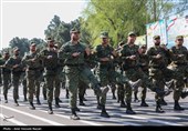 رژه روز ارتش در قزوین