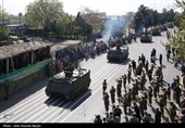 رژه روز ارتش در قزوین