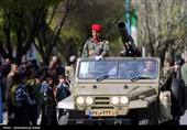 رژه روز ارتش در همدان 