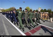 رژه روز ارتش در همدان 