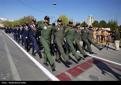 رژه روز ارتش در همدان 