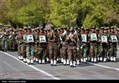 رژه روز ارتش در همدان 