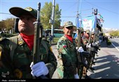 رژه روز ارتش در همدان