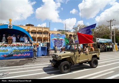 مراسم رژه روز ارتش در بندرعباس 