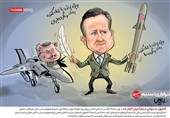 کاریکاتور/ کامرون با سوالی دربارۀ ایران آچمز شد
