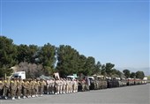 رژه نیروهای مسلح در کرمانشاه برگزار شد + تصویر