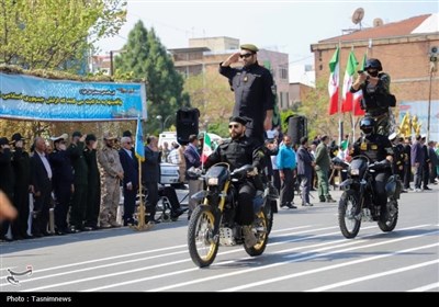 مراسم رژه روز ارتش در مازندران 