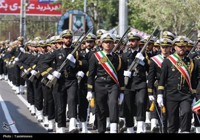 مراسم رژه روز ارتش در مازندران 