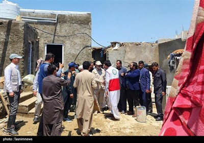 حضور وزیر کشور در مناطق سیل‌زده جنوب سیستان و بلوچستان