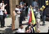 راهپیمایی مردم یزد درحمایت از عملیات وعده صادق