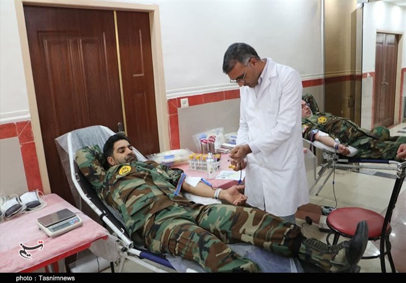 استان کرمان , ارتش , اهدای خون , 