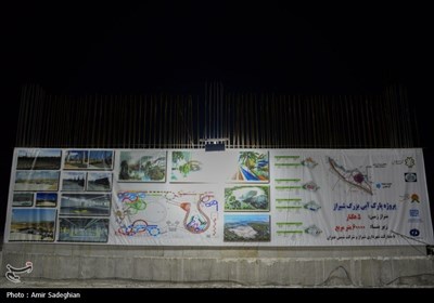 بازدید خبرنگاران از دو پروژه عمرانی شهرداری شیراز