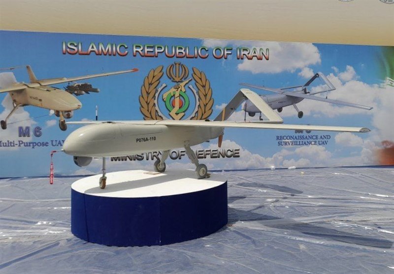 نمایش پهپادها و موشک‌های ایرانی در نمایشگاه بغداد