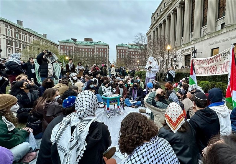 Columbia University Students Maintain Gaza Solidarity Sit-in amid Growing Support (+Video)