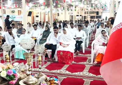 برگزاری مراسم ازدواج 100 زوج جوان در شهرستان قشم