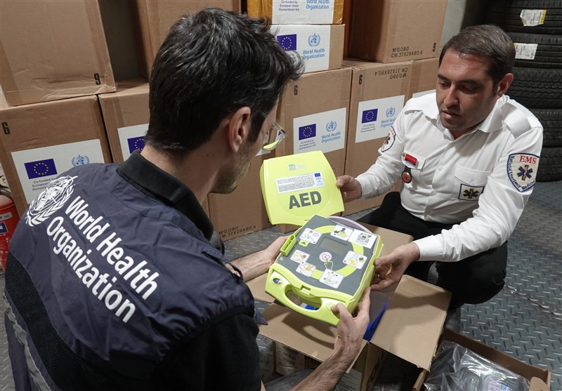 WHO Boosts Iranian Emergency Services with 40 Defibrillators Donation
