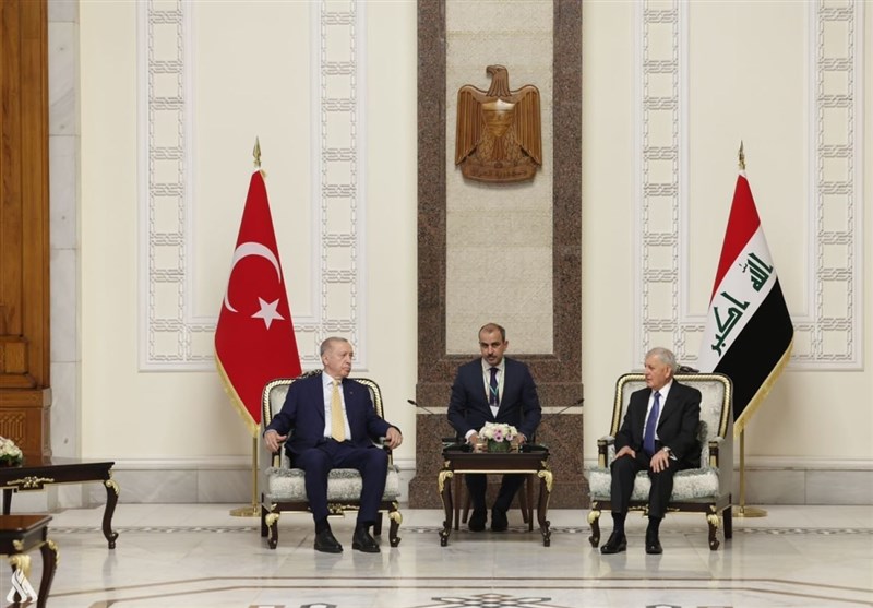 خلال لقاء أردوغان.. الرئیس العراقی: نرفض أی اعتداء أو انتهاک تتعرض له مدننا