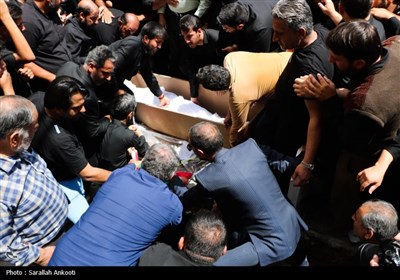 وداع با آخرین شهید انفجار تروریستی کرمان