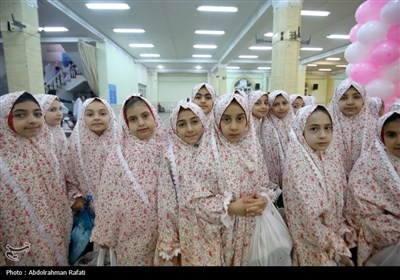 جشن تکلیف دختران دانش آموز همدانی