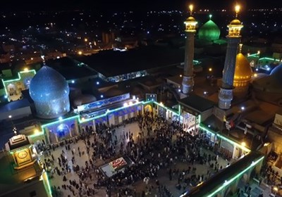پخش‌زنده| برگزاری مراسم وفات حضرت عبدالعظیم (ع) در شهر ری