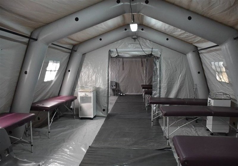 بازگشایی مجدد بیمارستان صحرایی در شهرک دانش و سلامت