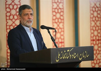 حسین صفارهرندی عضو مجمع تشخیص مصلحت نظام در مراسم رونمایی از کتاب چالش های تاریخی