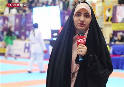 رقابت دو هزار و 300 کاراته کا خانم در همدان