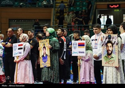 مسابقات بین المللی کشتی فرنگی نوجوانان جام صفوی در اردبیل